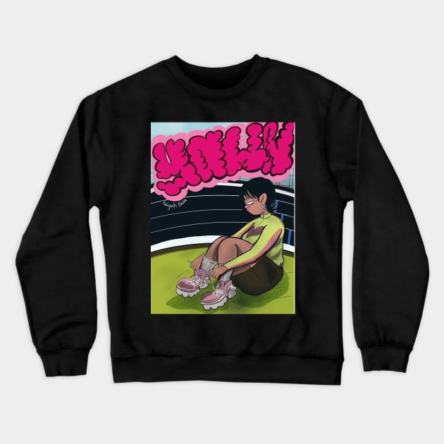 YAWN Crewneck Sweatshirt by Kaiyahworld